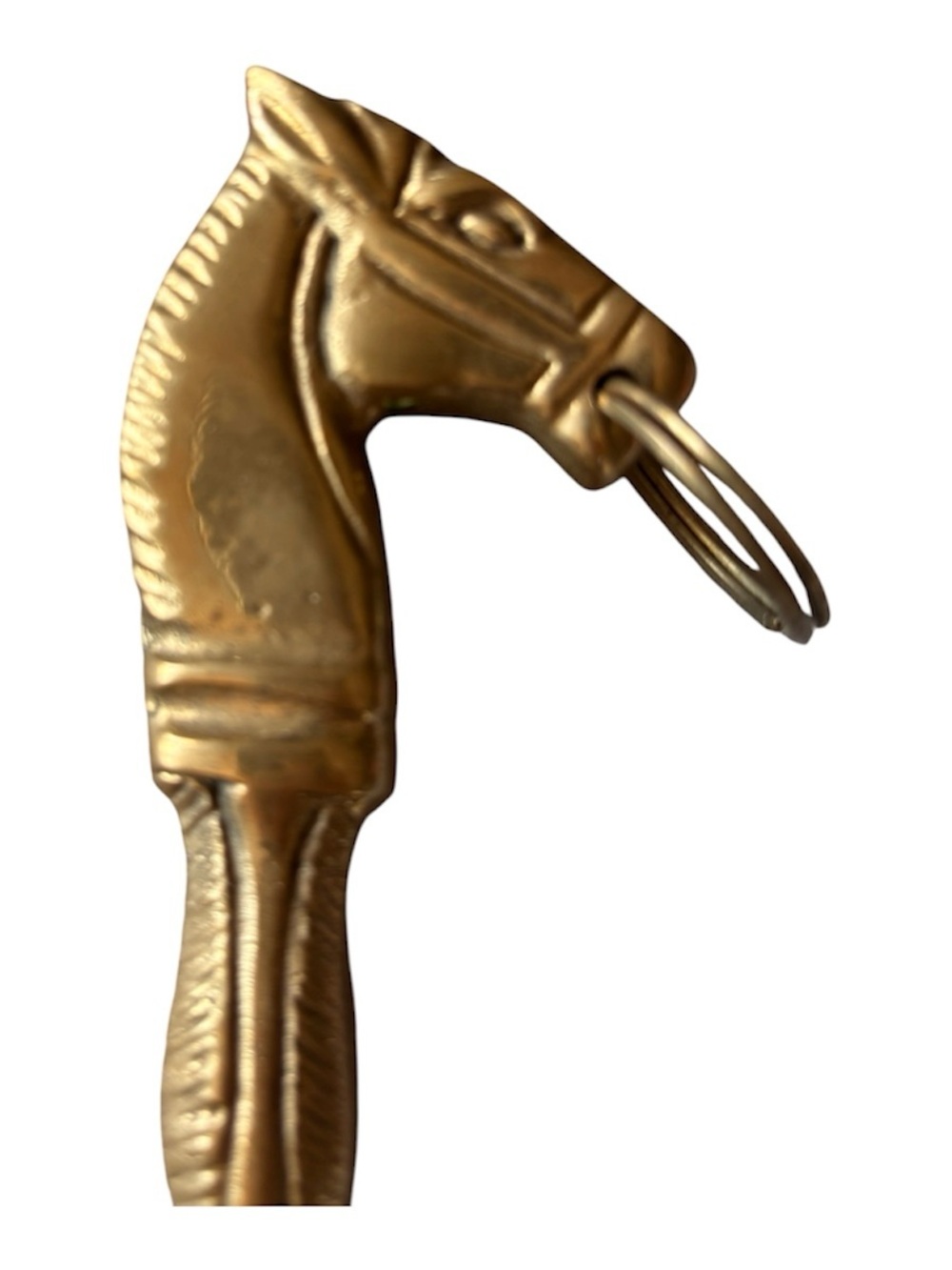 Brass Horse Head Shoe Horn - Decorative Home Accent